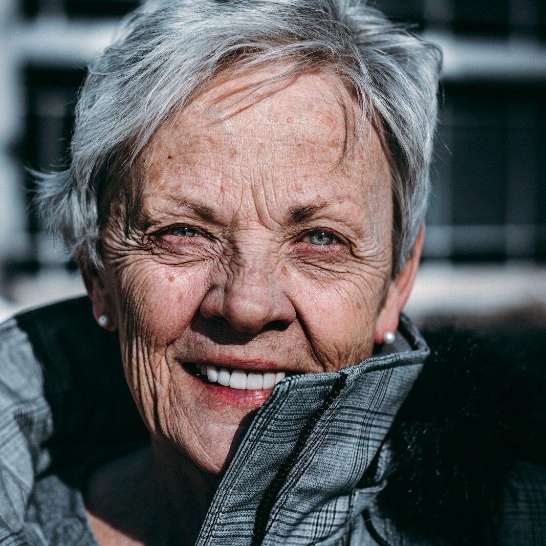 smiling woman